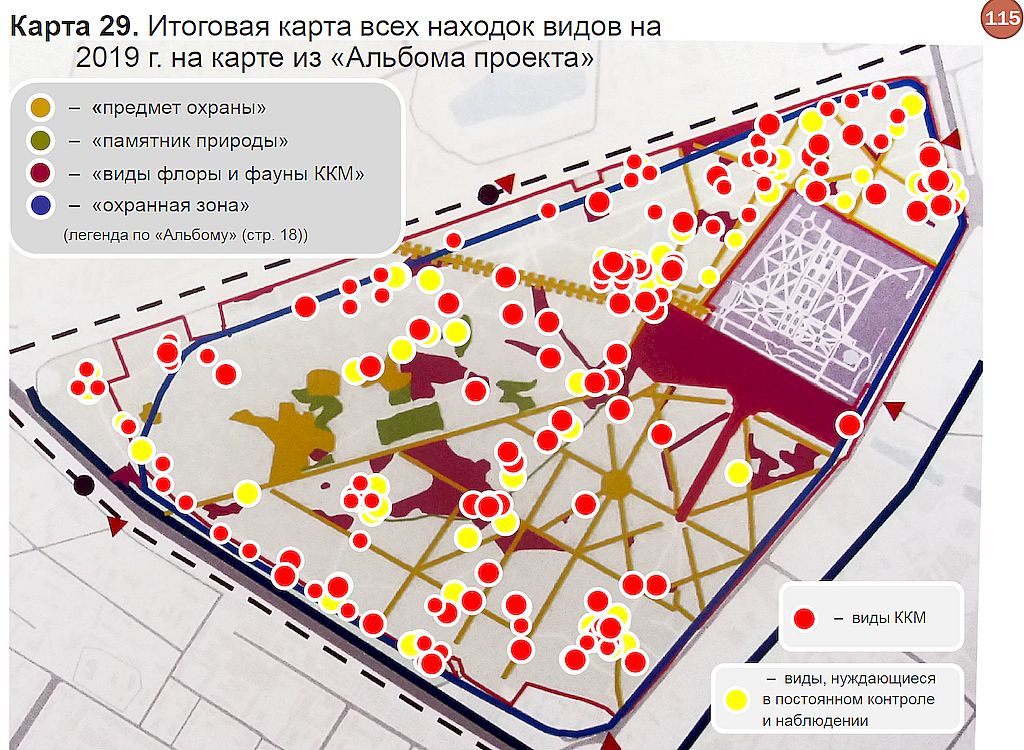 План реконструкции кусково